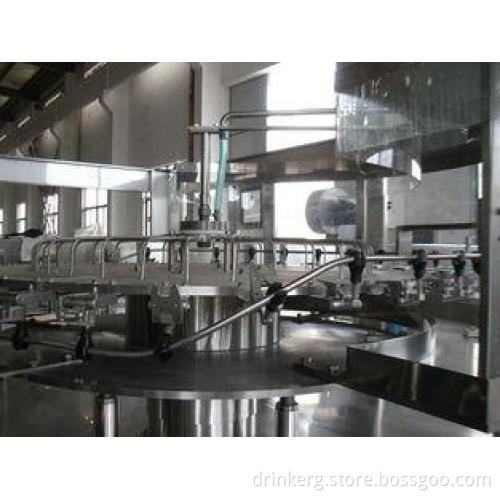 Auto 4 In 1 Washing Filling Filling Capping Machine for Tea